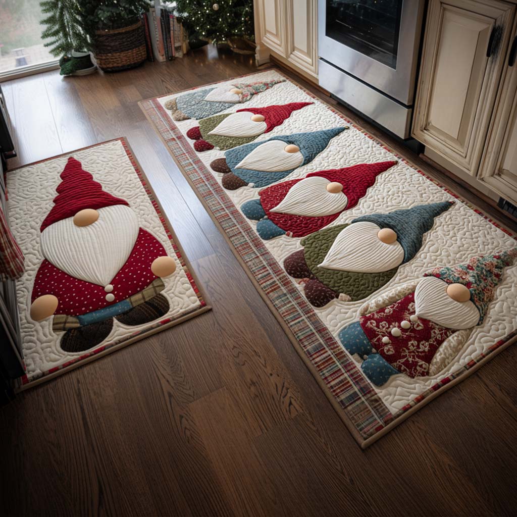 Non-slip Christmas Kitchen Mat with Traditional Atmosphere NCU0NT10929