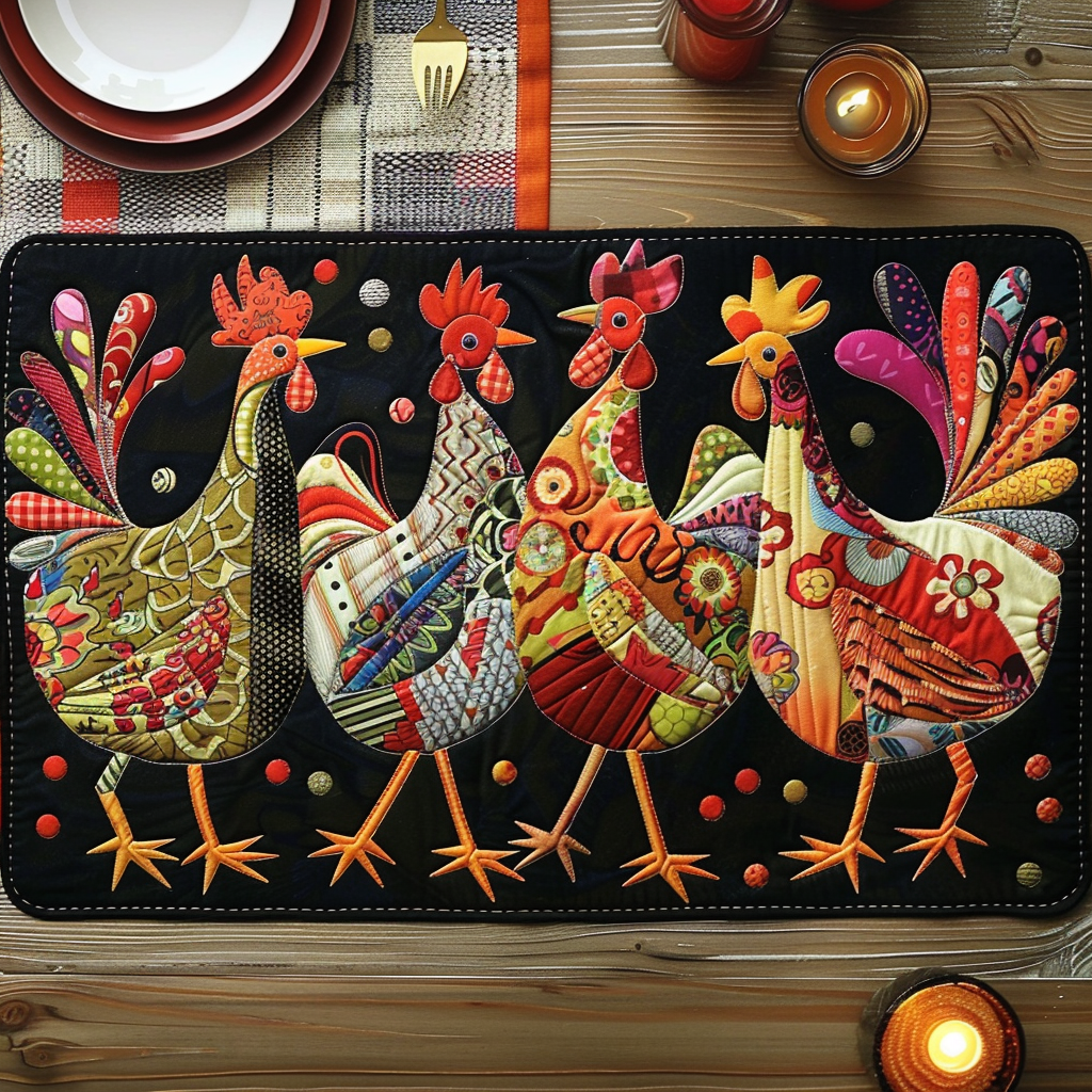 Quilted Placemat Night Excellent NCU0TH334