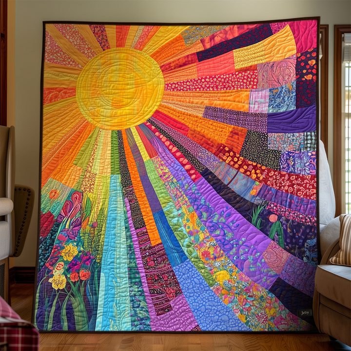 Quilted Blanket Radiant Sun NCU0VL673