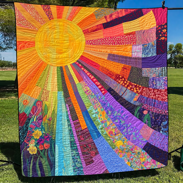 Quilted Blanket Radiant Sun NCU0VL673
