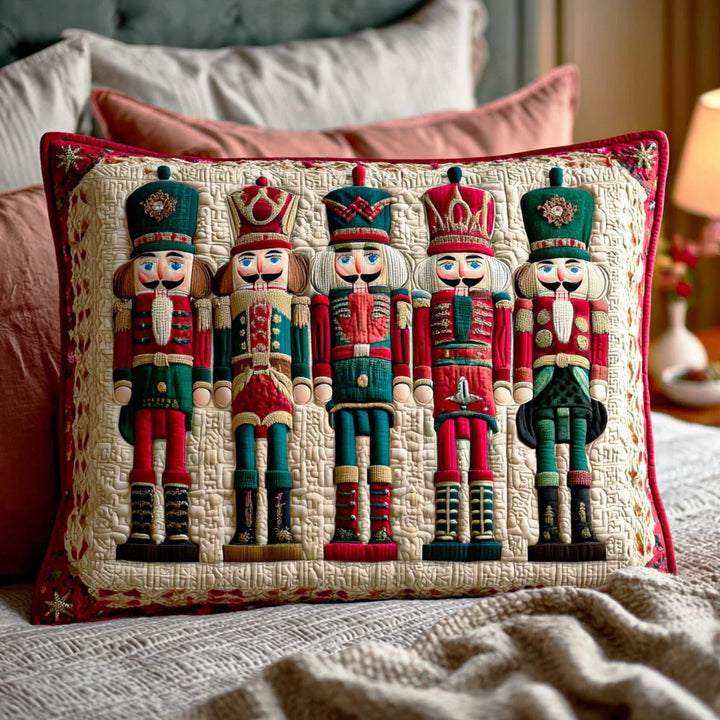 Quilted Cushion Cover with Sleeping Beauty Ballet
